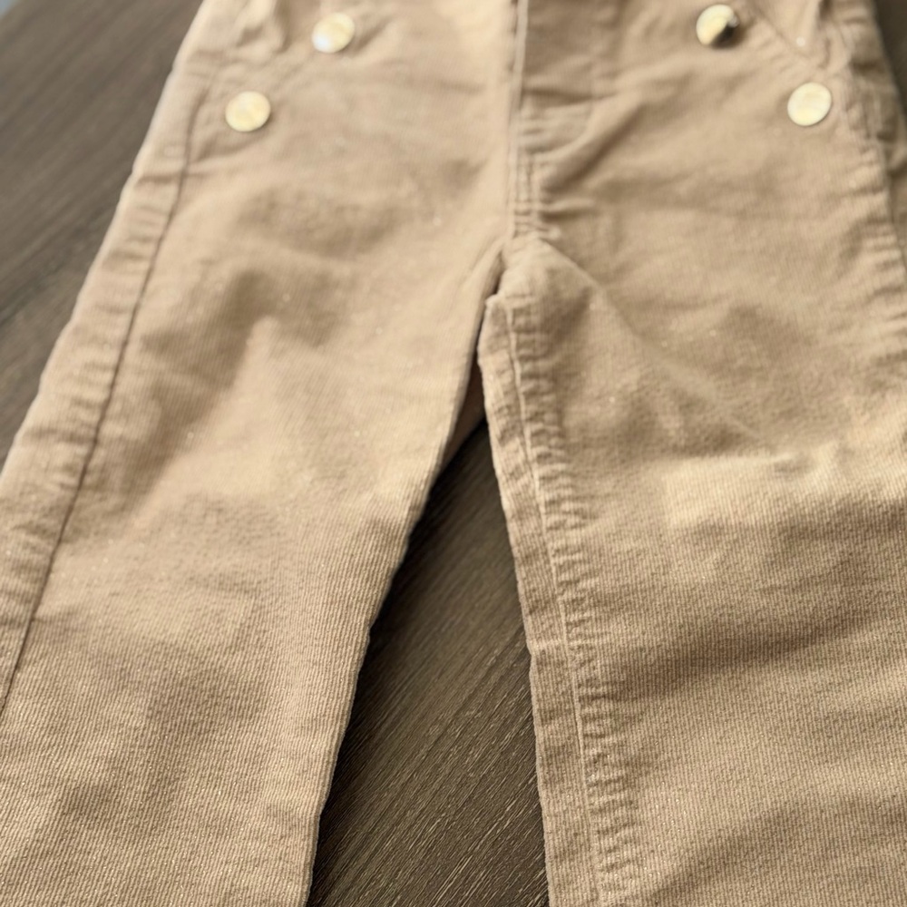 Mayoral Beige Corduroy Pants